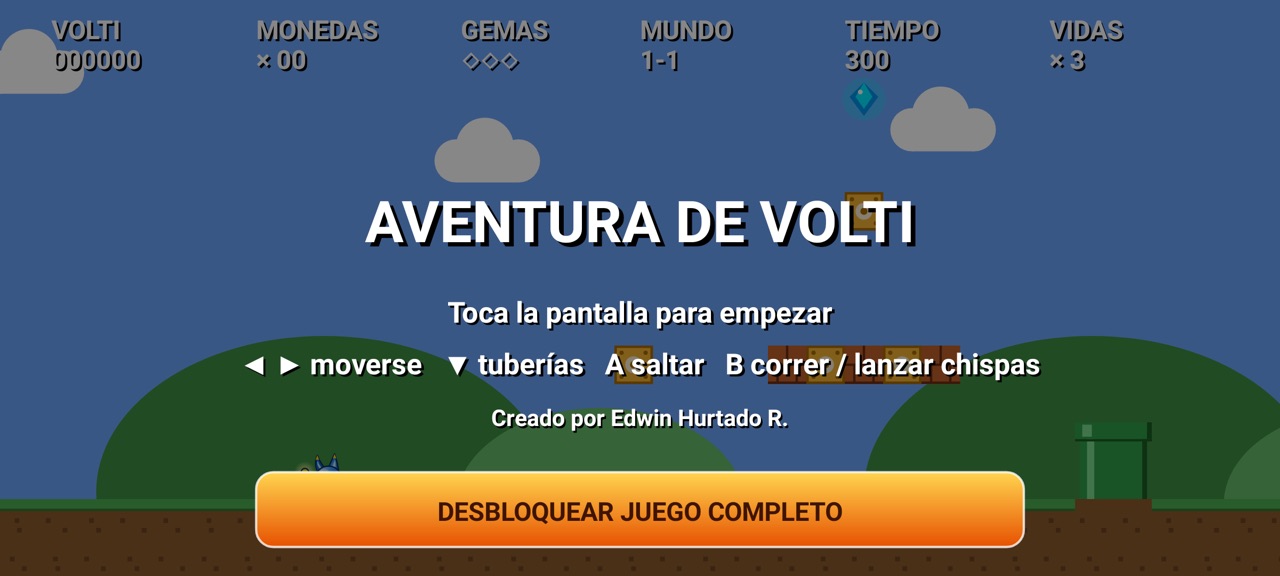 Aventura de Volti: inicio
